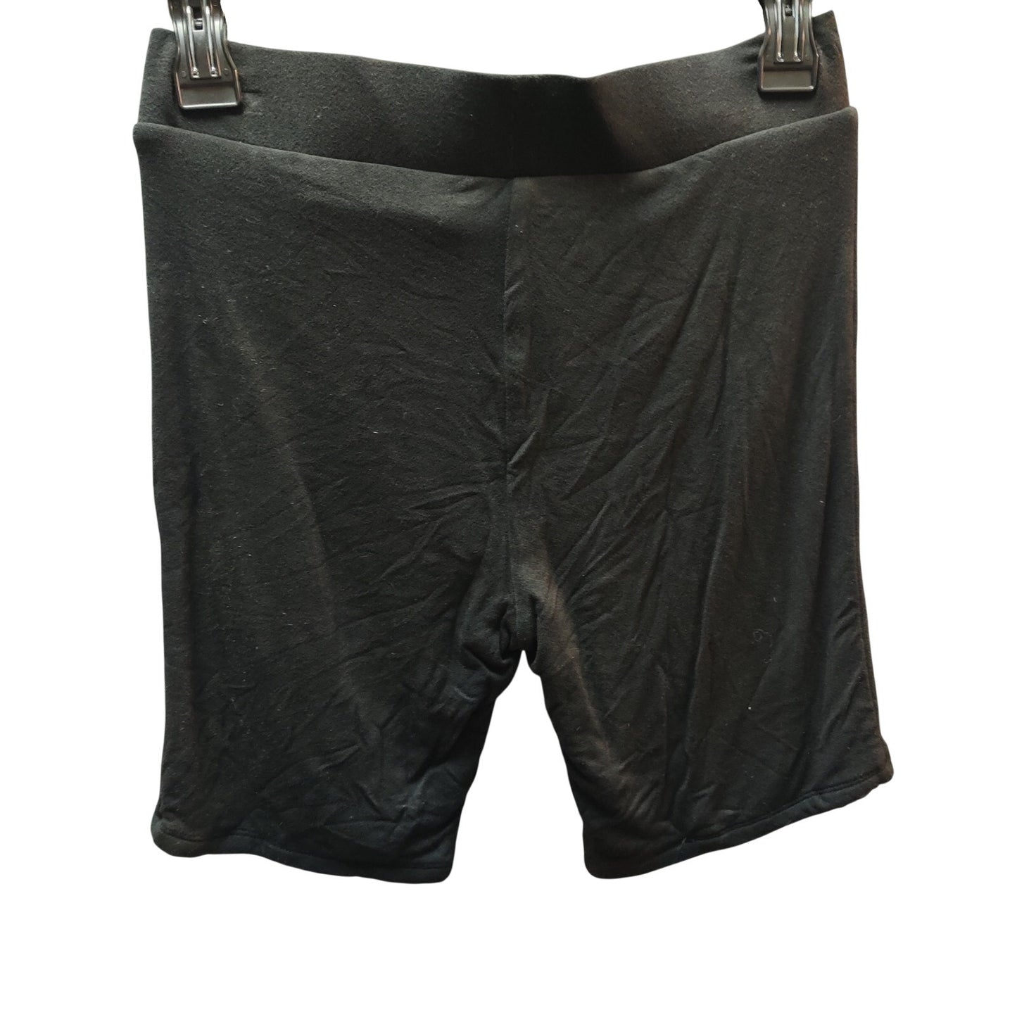 Naked Wardrobe Black High-Waisted Bike Shorts Large NEW