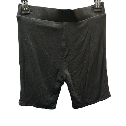 Naked Wardrobe Black High-Waisted Bike Shorts Large NEW