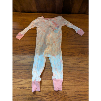 Kids Headquarters Baby Girls Pink Striped Pajama Set 18 Months