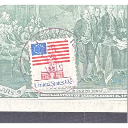 Paper Currency Bank Note USA Paper Money $2 Series 1976 consecutive