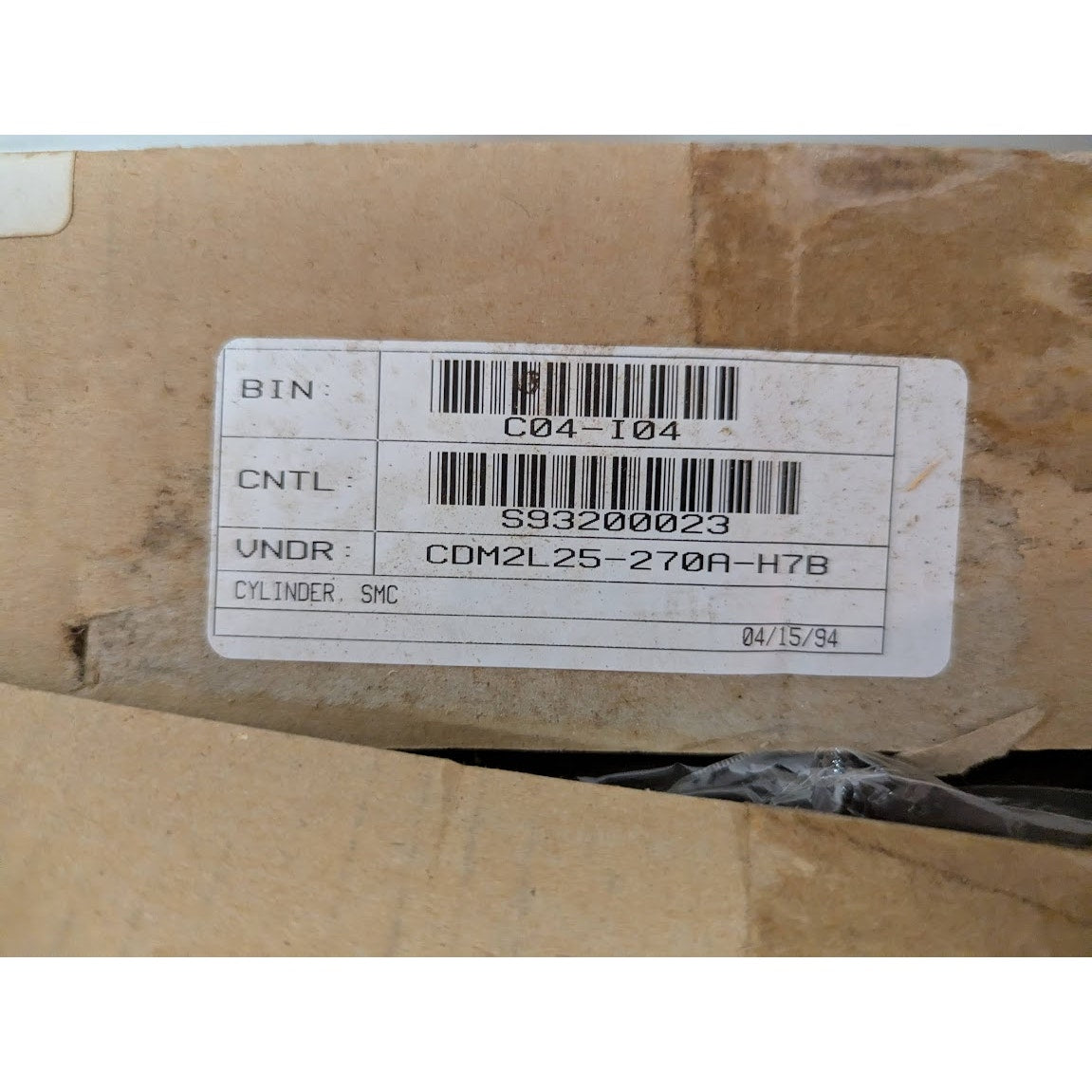 New SMC Pneumatic Cylinder CDM2L25-170A-H7B Max Pressure 1.0 145 psi 10.2 kgf/cm