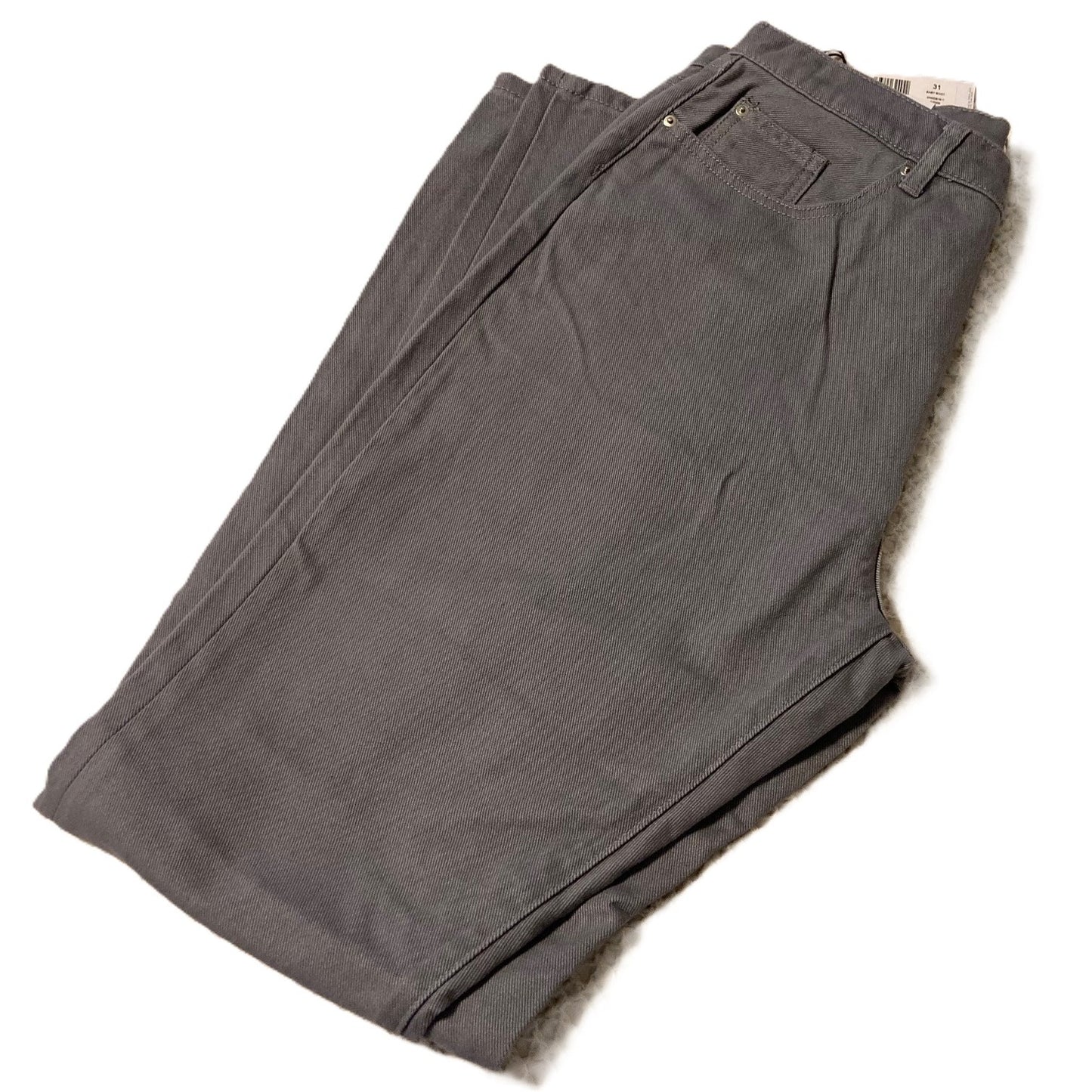 NWT WeWoreWhat Baby Boot Jeans in Grey Blue Size 31/34