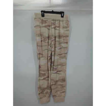 Thread & Supply NWT Tan Camo Jogger Pants Small Casual drawstring waist