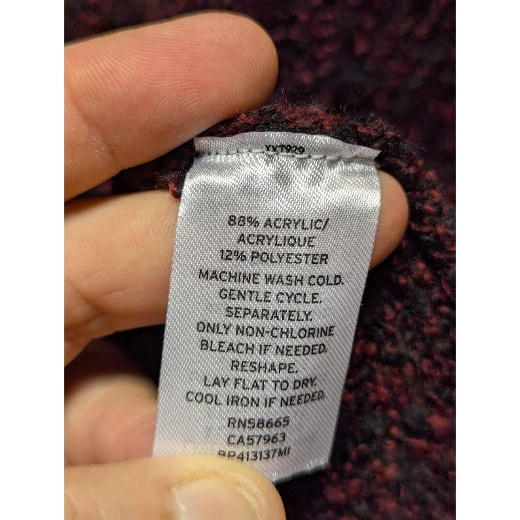 BP. Size XXS Cardigan sweater open front with pockets cozy Nubby mulitcolor NEW