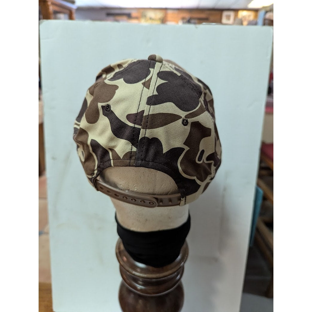 VINTAGE Camo Southside Mower Tallahassee Snap Back TRUCKER full fabric Hat  Cap