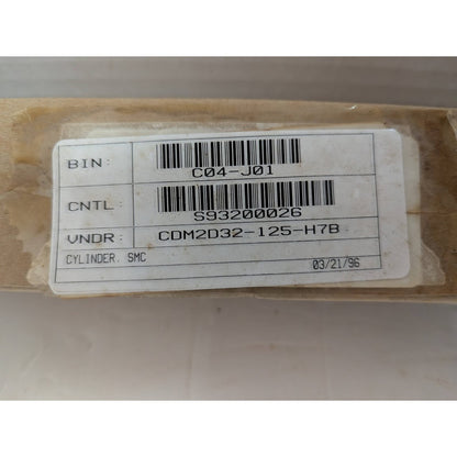 New SMC Pneumatic Cylinder CDM2D32-125-H7B Max Pressure 1.0 145 psi 10.2 kgf/cm