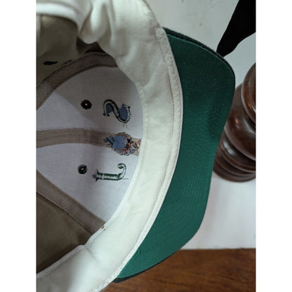 VINTAGE S &J Archery Deer Hunt Snap Back Adjustable TRUCKER full fabric Hat  Cap