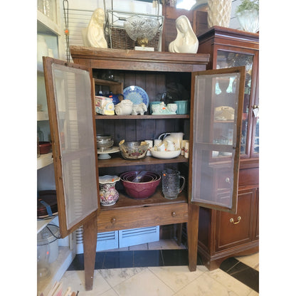 Secondhand Sandies: Antique Wood Pie Safe Cabinet Storage