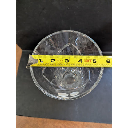 Vintage Prague Crystal, Made In The Czech Republic, 24 Percent Cut Lead Crystal