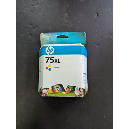 HP 75XL Tri-Color Ink Cartridge New Genuine CB338WN Expired