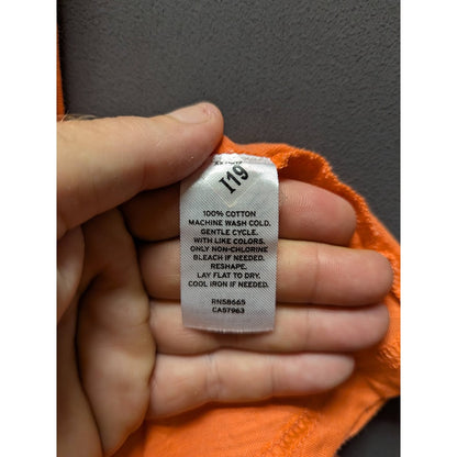 BP. Orange Size Medium NEW cotton tank sleeveless gym workout casual layering