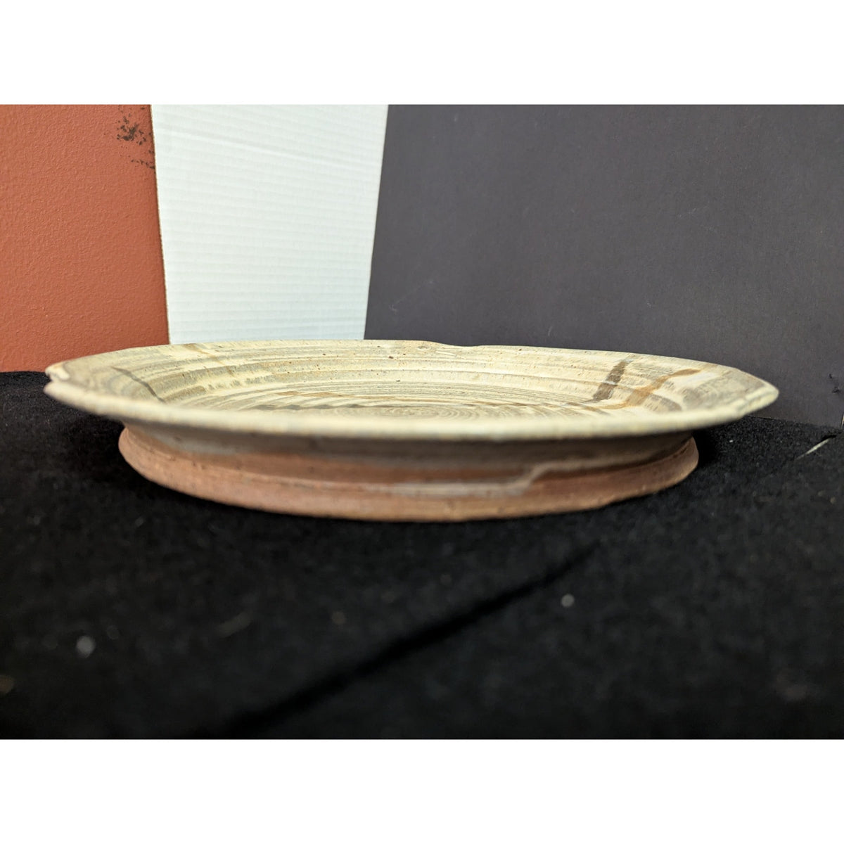 Griffin Pottery Sopchoppy Florida Handmade Art Pottery Plate 11"