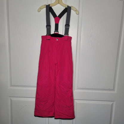 Noize Pink YOUTH Size Large Snowboard Ski Suit Snow Bib Removeable Straps Pants