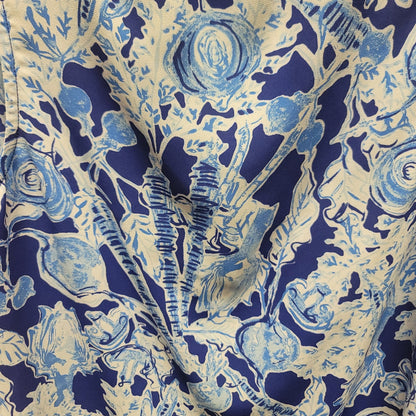 Lilly Pulitzer- ALMANDINE TOP - Pretty Peas- Royal Purple X-Small XS