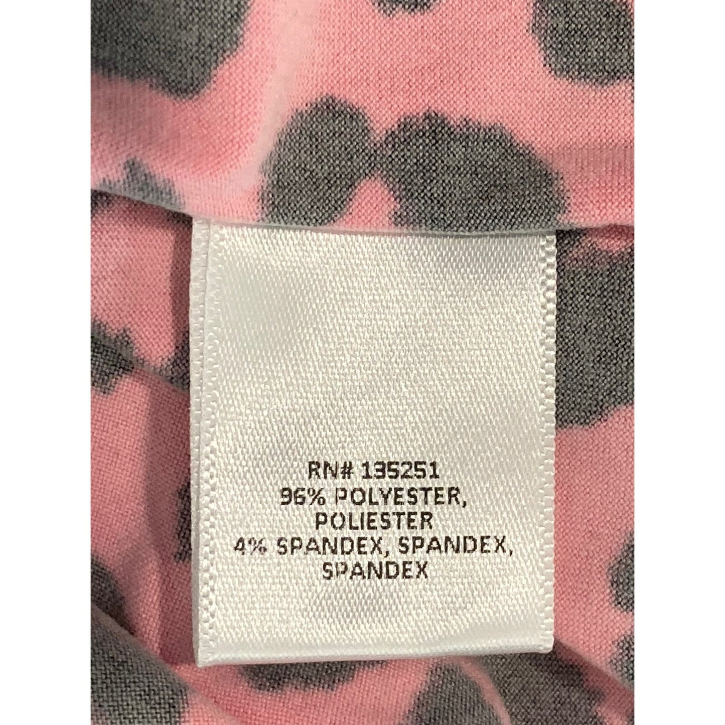 Fraiche by J Sleeveless High Collar Animal Print Mini Dress Sz Medium Pink NWT