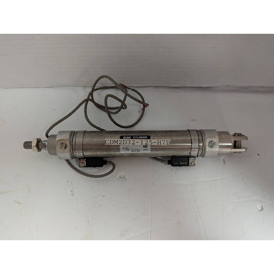 New SMC Pneumatic Cylinder CDM2D32-125-H7B Max Pressure 1.0 145 psi 10.2 kgf/cm