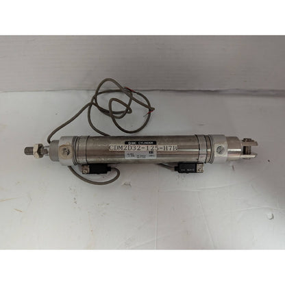 New SMC Pneumatic Cylinder CDM2D32-125-H7B Max Pressure 1.0 145 psi 10.2 kgf/cm