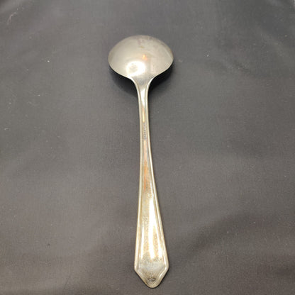 Vintage Silverware Spoon Duchess 1923 Round Bowl Gumbo Tudor Plate Oneida Comm