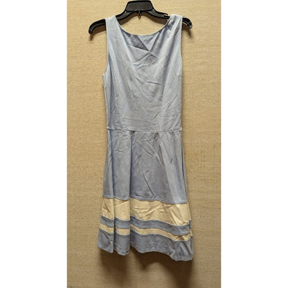 Love Ady Size Large Blue White sleeveless dress skater