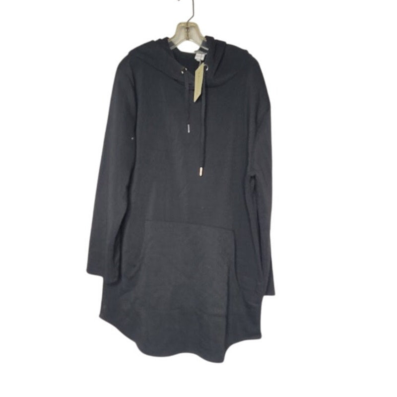 Z Avenue USA Black long sleeve hoodie Size 2XL Style LY006 NEW Kangaroo pocket