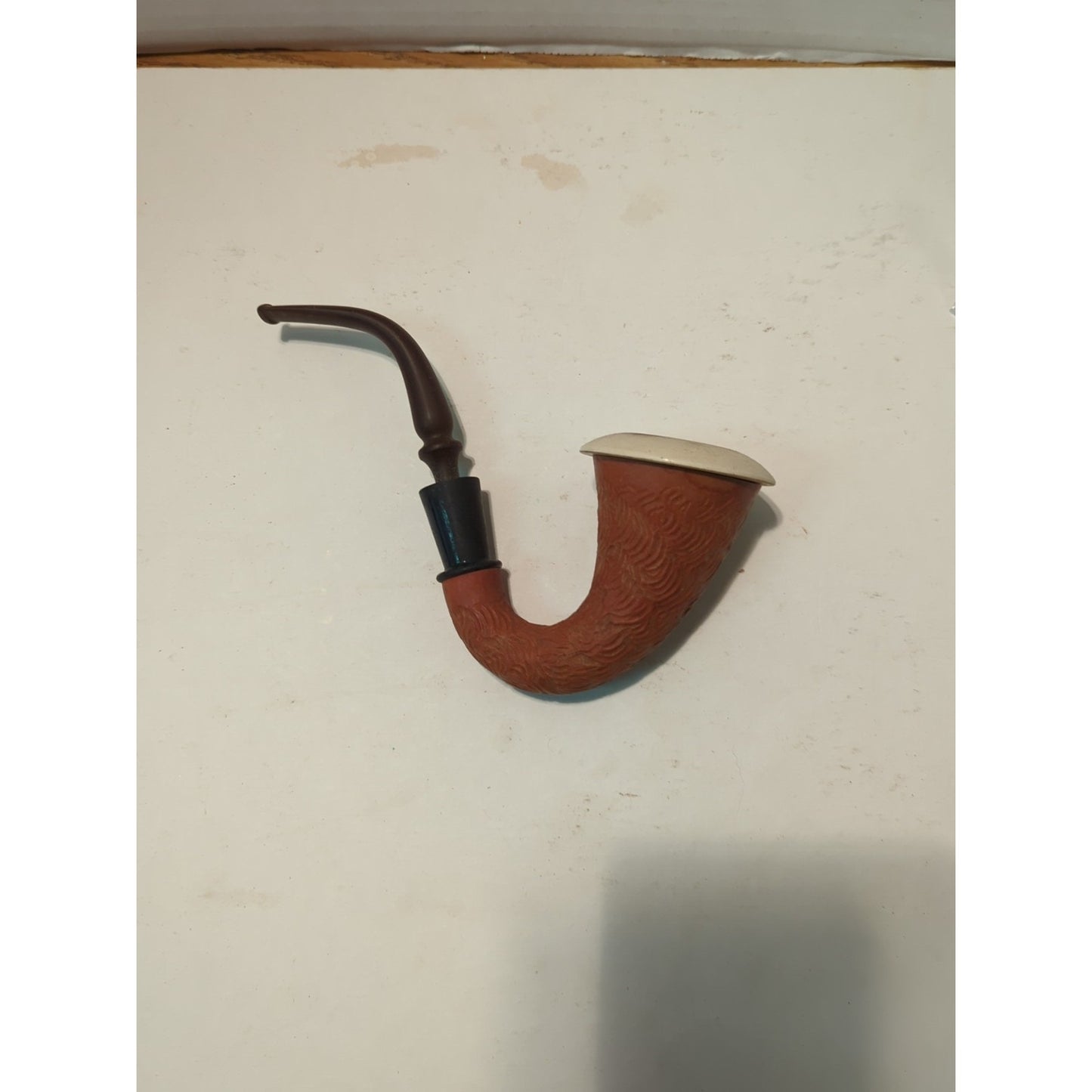 CALABASH pipe block Meershaum Bowl Carved Gourd Body  2 1/4" Top