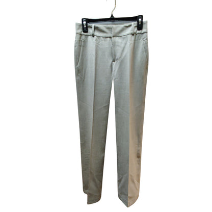 Lauren Ralph Lauren Taupe Gray Wool Blend Pants Career Minimalist Straight 2