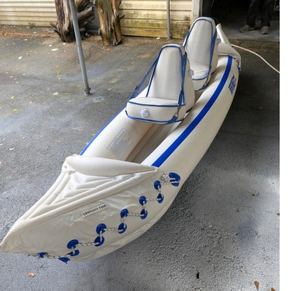 Sea Eagle SE 330 Inflatable canoe kayak portable lightweight flat or mild rivers