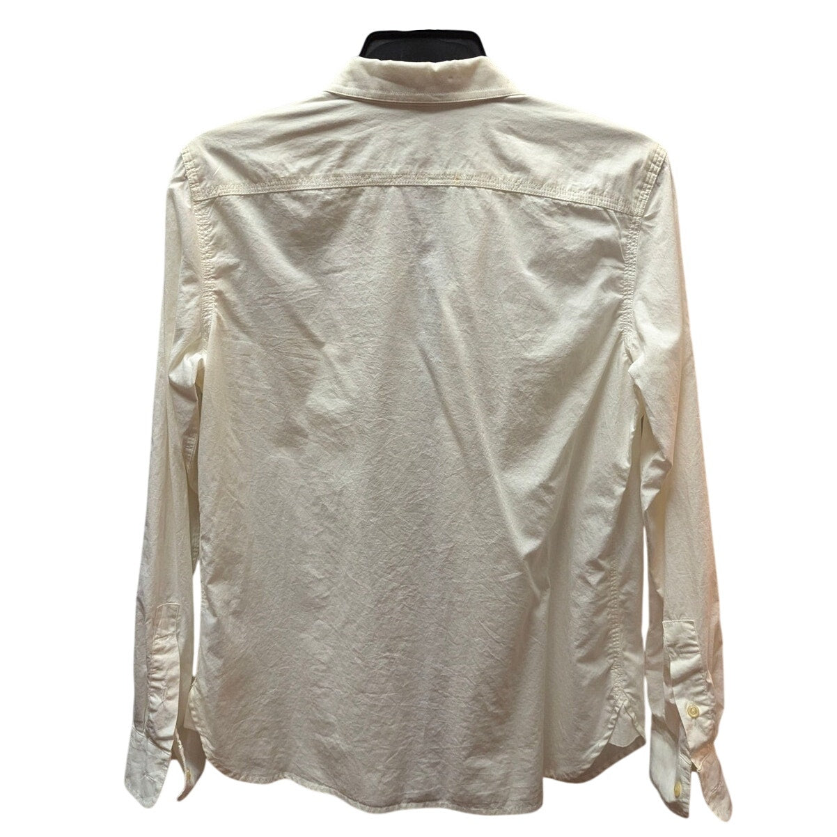 Lauren Ralph Lauren Small Petite White Button Up Roll Tab Sleeves Shirt