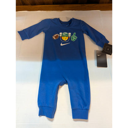 NWT Nike Baby Boys' Football Graphic Coverall Romper (Size 6M)