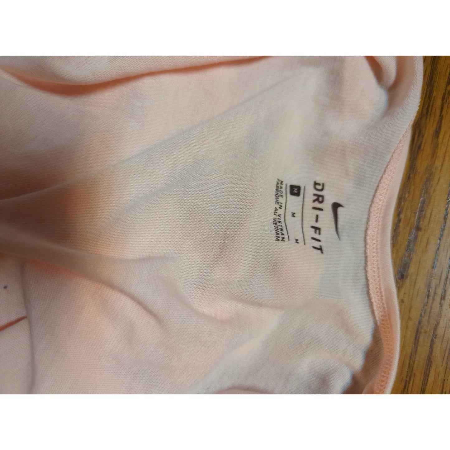 .Nike Dri-FIT Light Pink Strappy Racerback Tank Top Size Large NEW Activewear