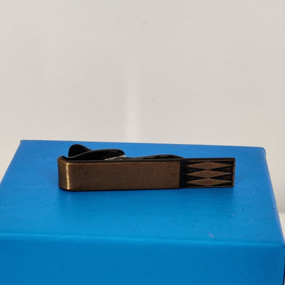 Hickok MCM Brass Tie Clip Mid Century Modern Dapper Gentleman