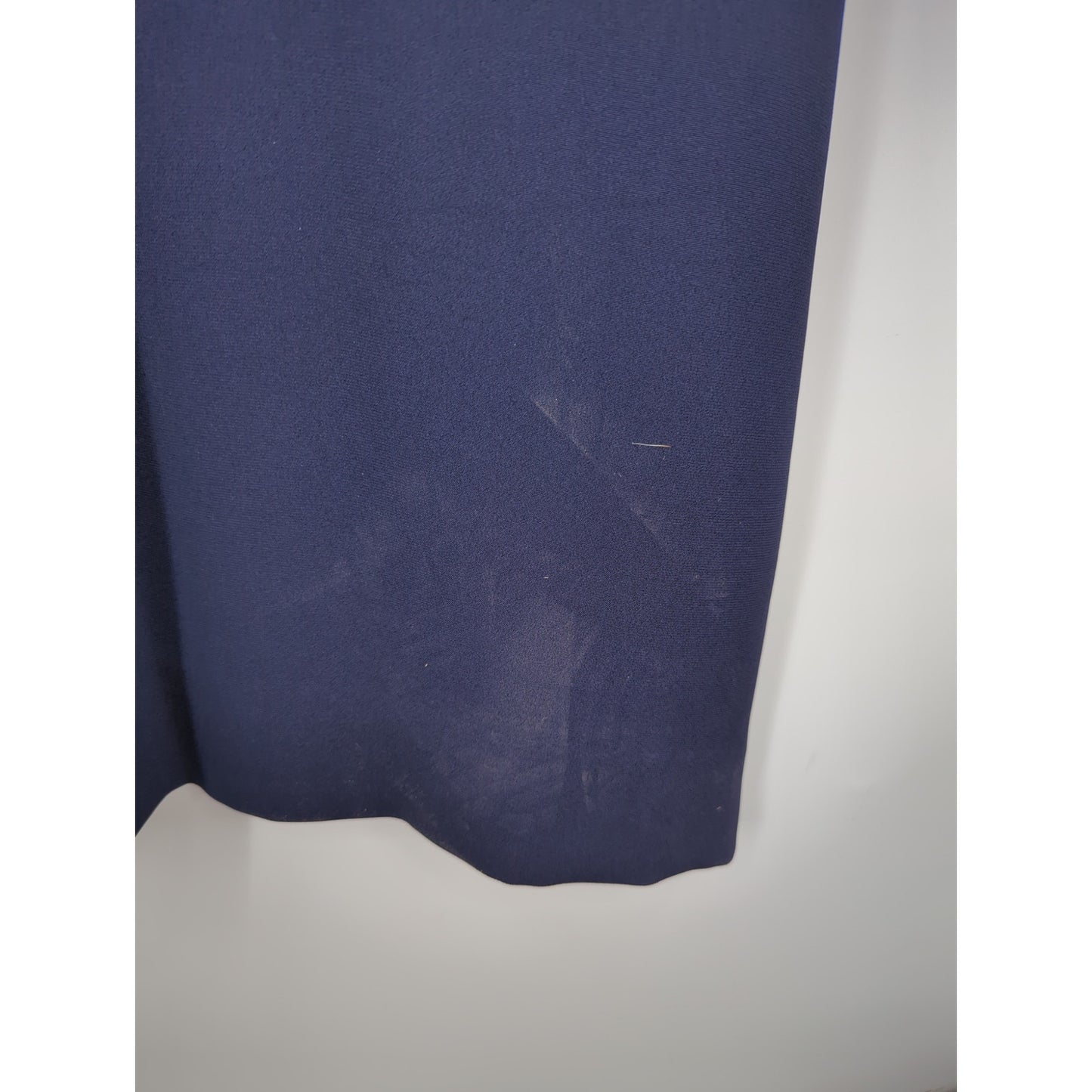 Margaret's Lubbock Texas Dress cinched waist Navy Soutache Church Wedding