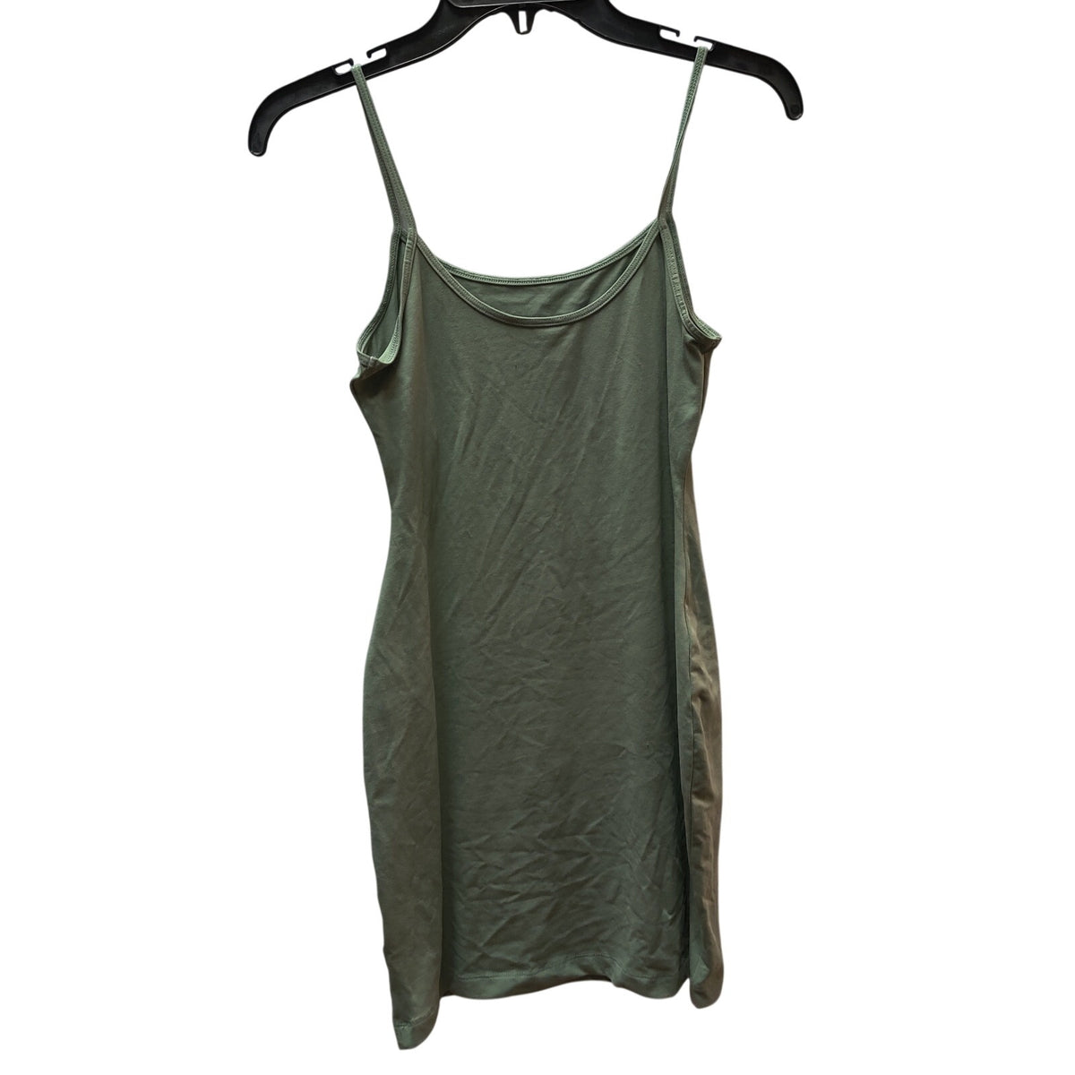 BP. Olive Green Bodycon Mini Dress Spaghetti Strap Casual Stretch Basic Size XS