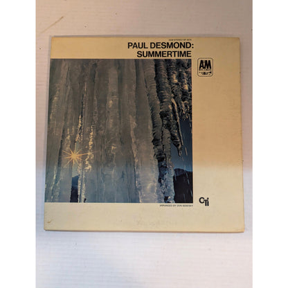 Vintage Paul Desmond Summertime A&M CTI SP 3015 Gatefold Stereo Vinyl LP