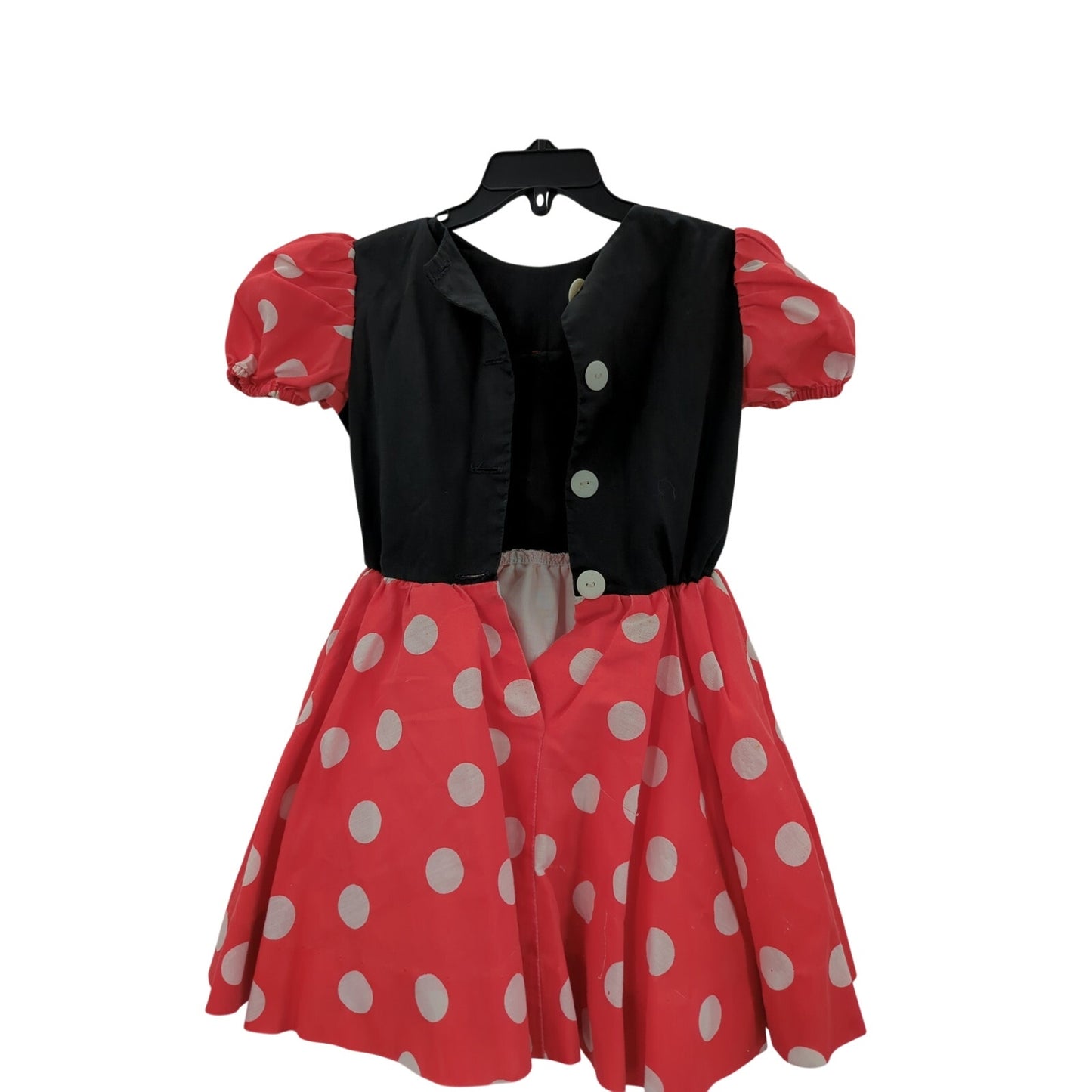 Vintage Disney Character Fashions Minnie Mouse Polka Dot Dress toddler Size 4T