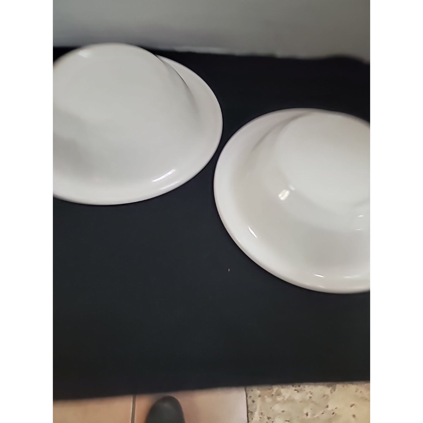 Olive Garden Buffalo China Restaurant Cereal Soup Bowls 8" Set of 2