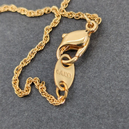 Fashion Necklace Vintage Scalloped Gold-Tone Pearl crystal Fan Pendant Necklace