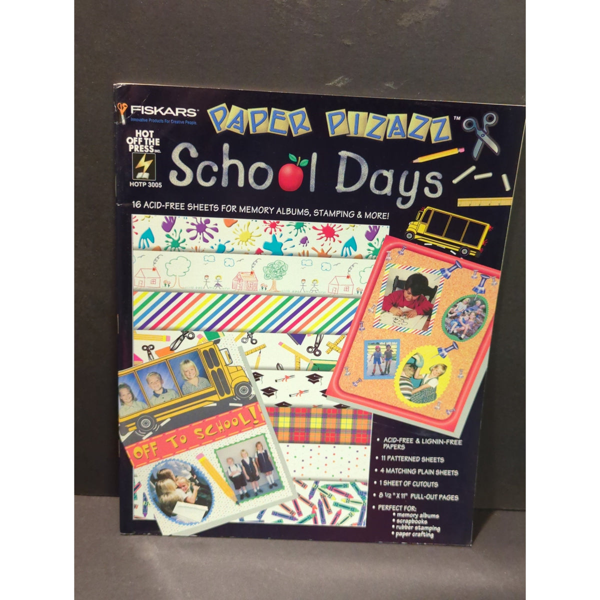 FISKARS Photo Memories KIT scrapbooking CRAFTS #3005 school days