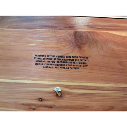 Secondhand Sandies: Lane cedar lined trunk bench storage