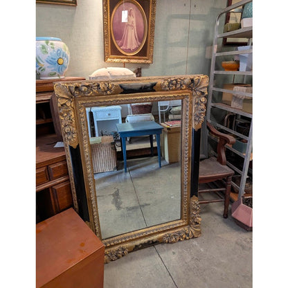 Secondhand Sandies: Ornate Mirror Gold and black Ornate 33" x 45"