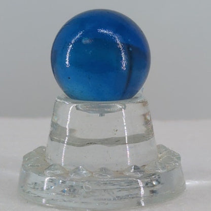 Vintage Akro Agate Opaque Swirl Shooter Marble 1" Toy Collectible #GBD