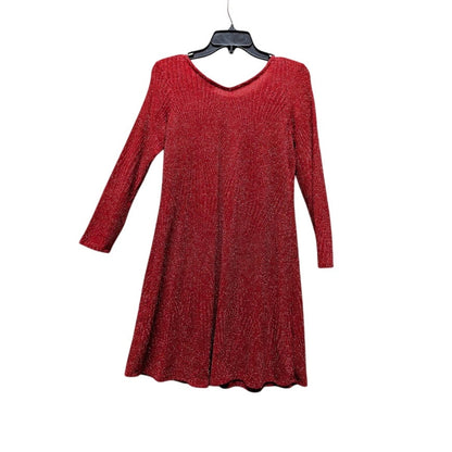 Trixxi Girl Size Large long sleeve sparkle dress youth girls