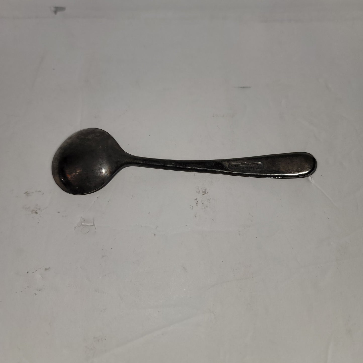 Spoon Made In Italy Sugar spoon round bowl silverplated