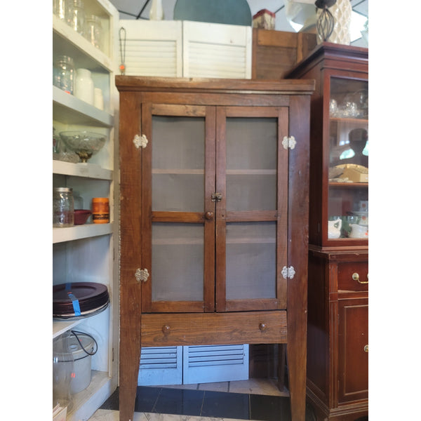 Secondhand Sandies: Antique Wood Pie Safe Cabinet Storage