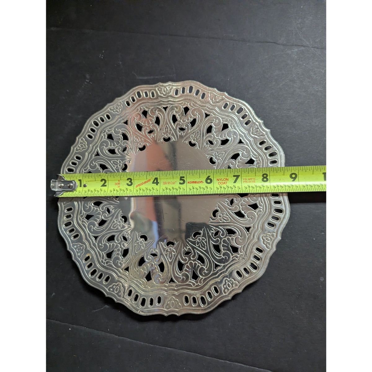 Vintage F.B. Rogers Silver Co. Expandable Silverplate Trivet