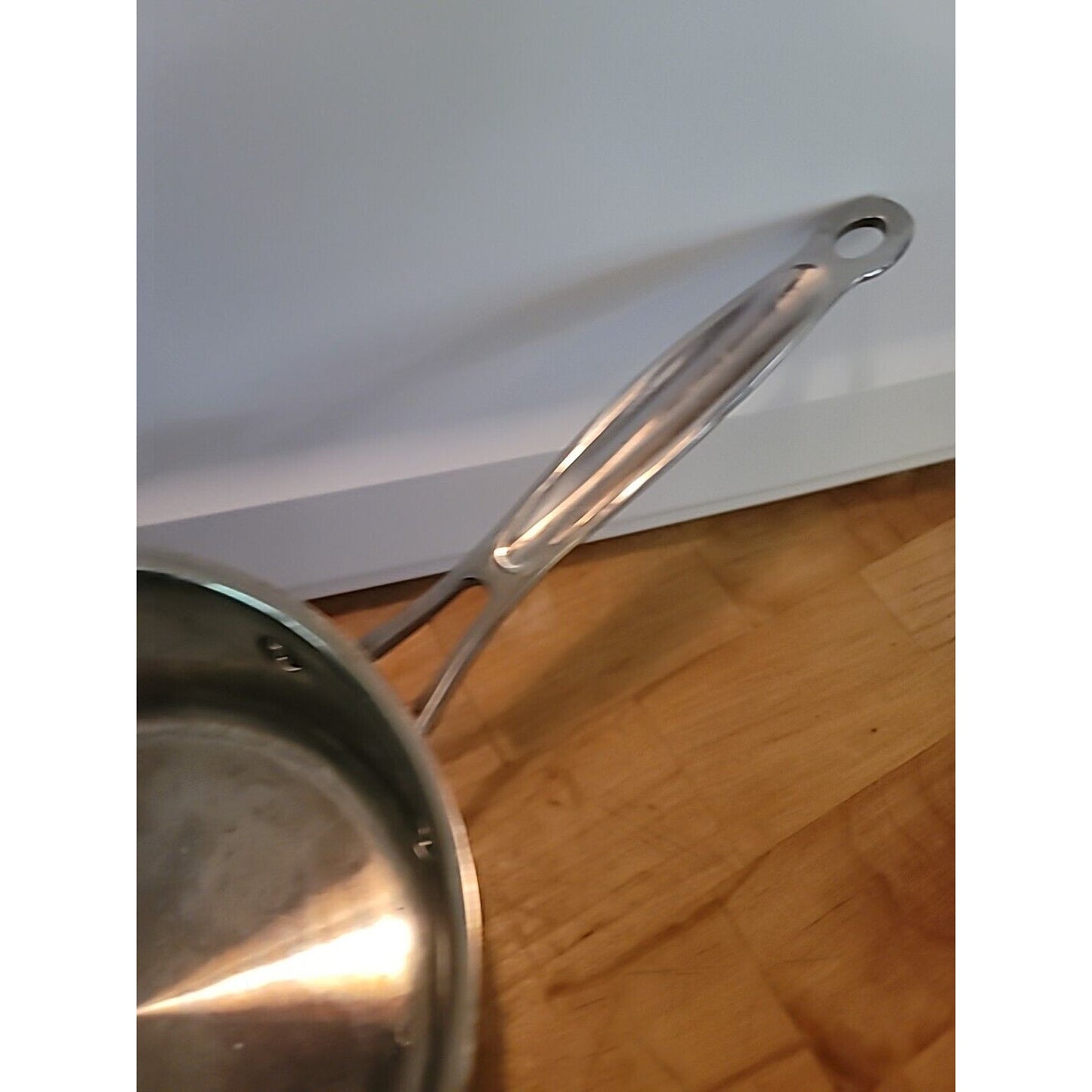 Cuisinart 2qt, 8" x 3.5" STAINLESS POT PAN SAUCEPAN (NO LID) #719-18G NICE Clean