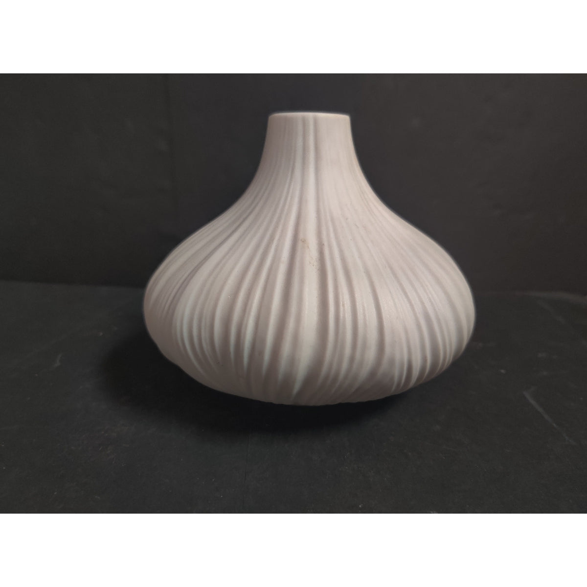 Vintage Rosenthal Studio-Line Germany White Bisque Porcelain Vase Tapio Wirkkala