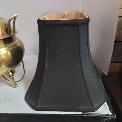 Mid Century Large Asian Brass incense burner table lamp 1960's Dragon Motif