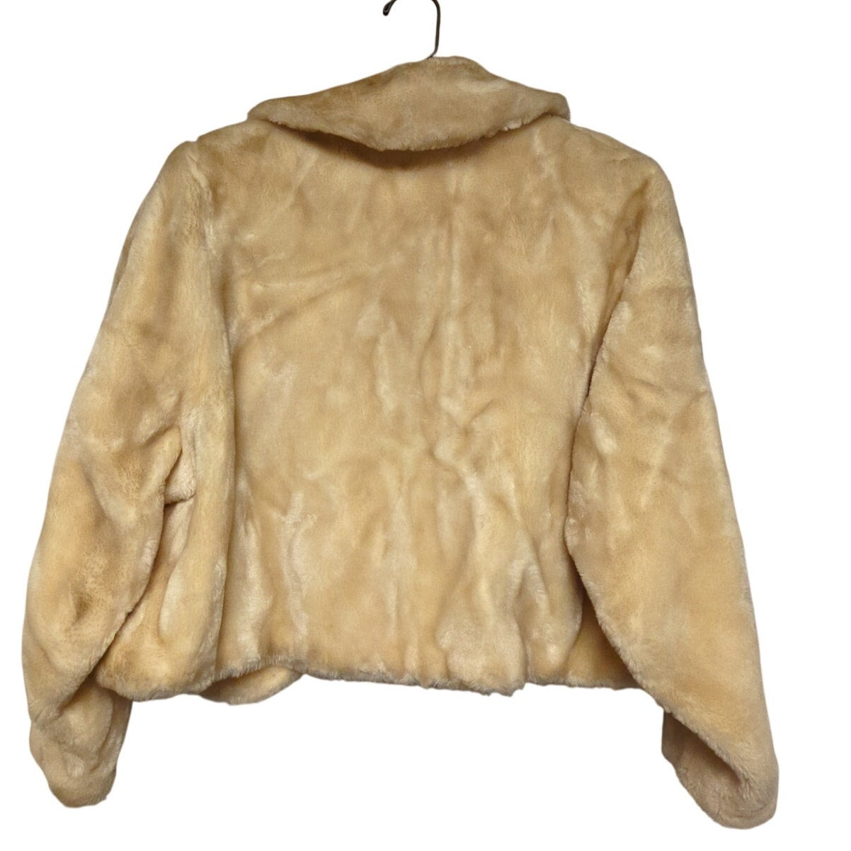 Vintage Borgana Faux Fur Bolero Jacket - Mid-Century Glamour Needs Cleaned