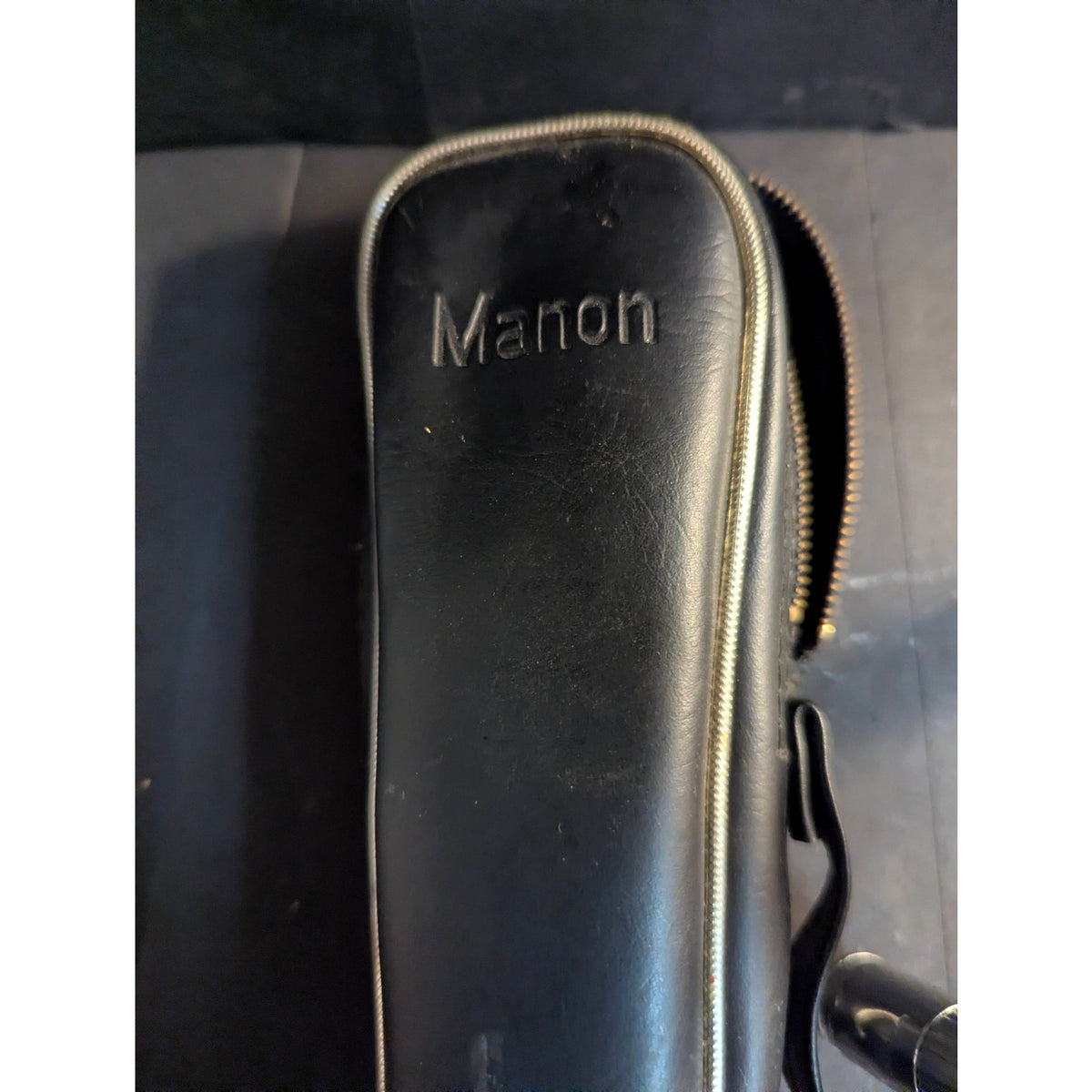 Vintage Manon Metal Camera Tripod With Carrying Case Mid Century Photography